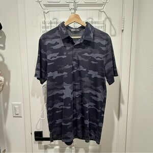 TravisMathew Heater Camo Polo